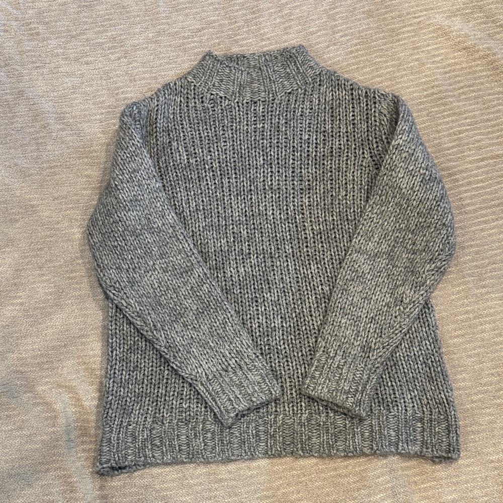 Jenni Kayne Charcoal Turtleneck Sweater